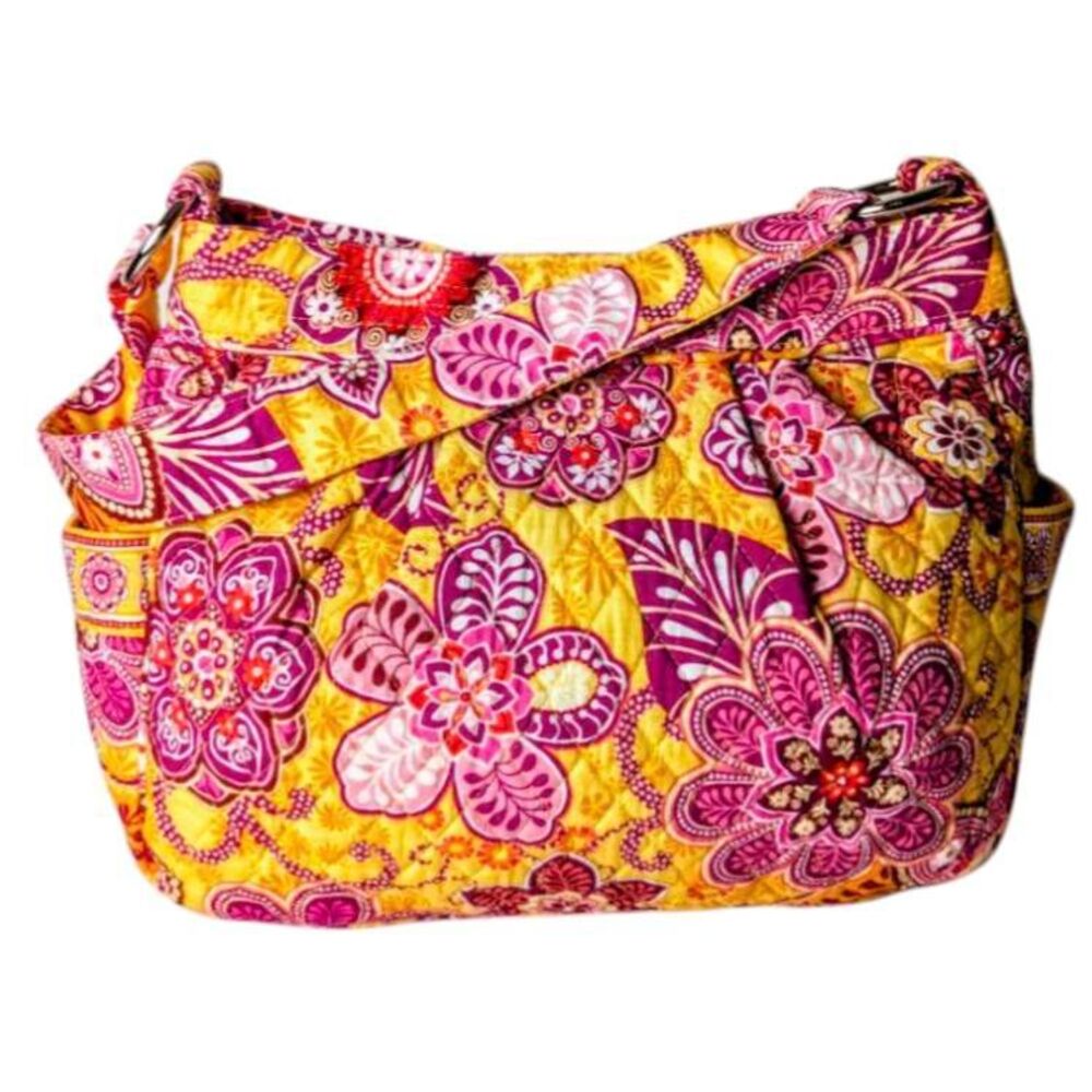 VERA BRADLEY Shoulder Bag In Bali Gold Pattern